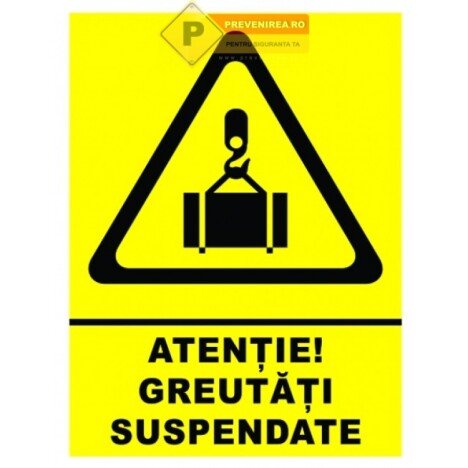 Indicator pentru greutate suspendata